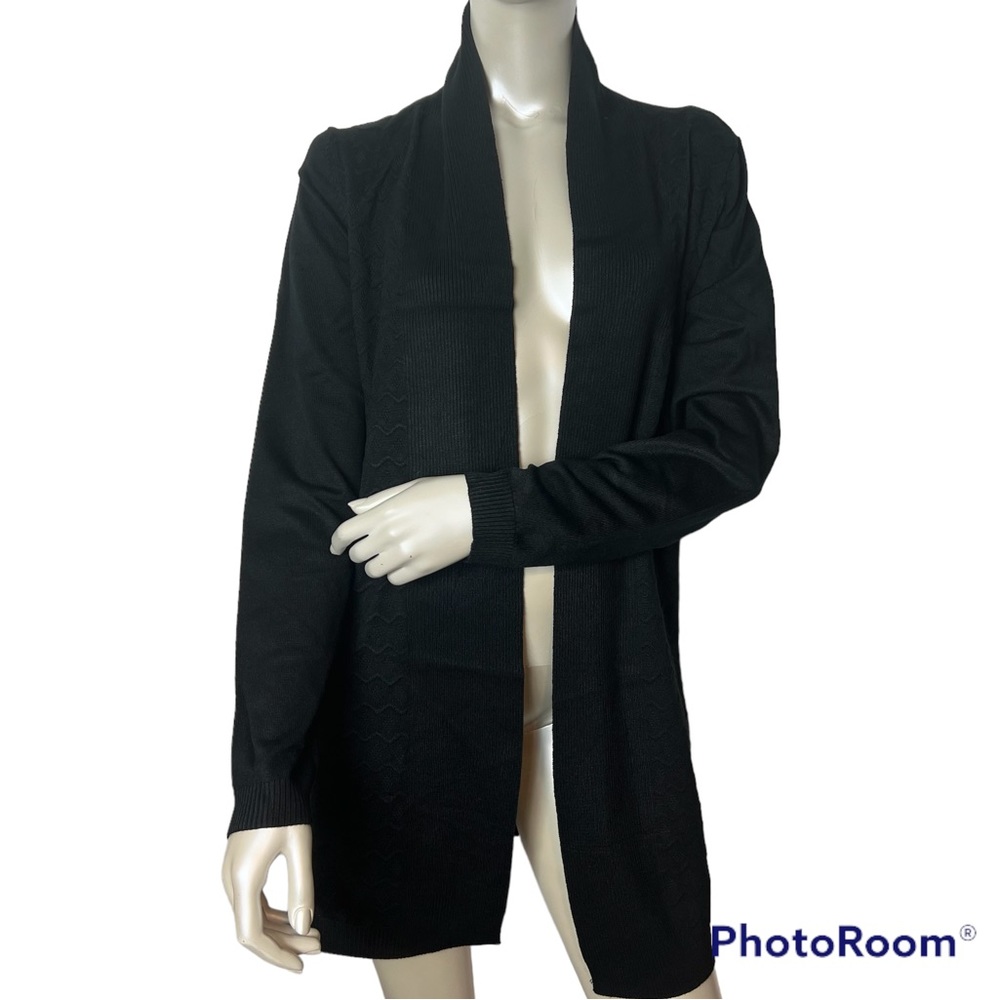 Hayden Park Black Cardigan Long Sleeve Sweater